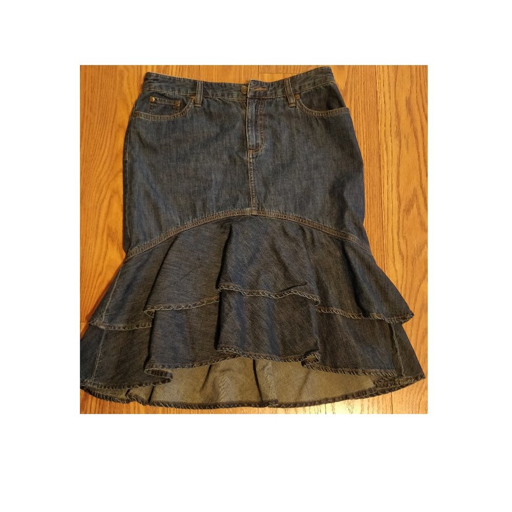 Ralph Lauren Jeans Denim Skirt Size 6
